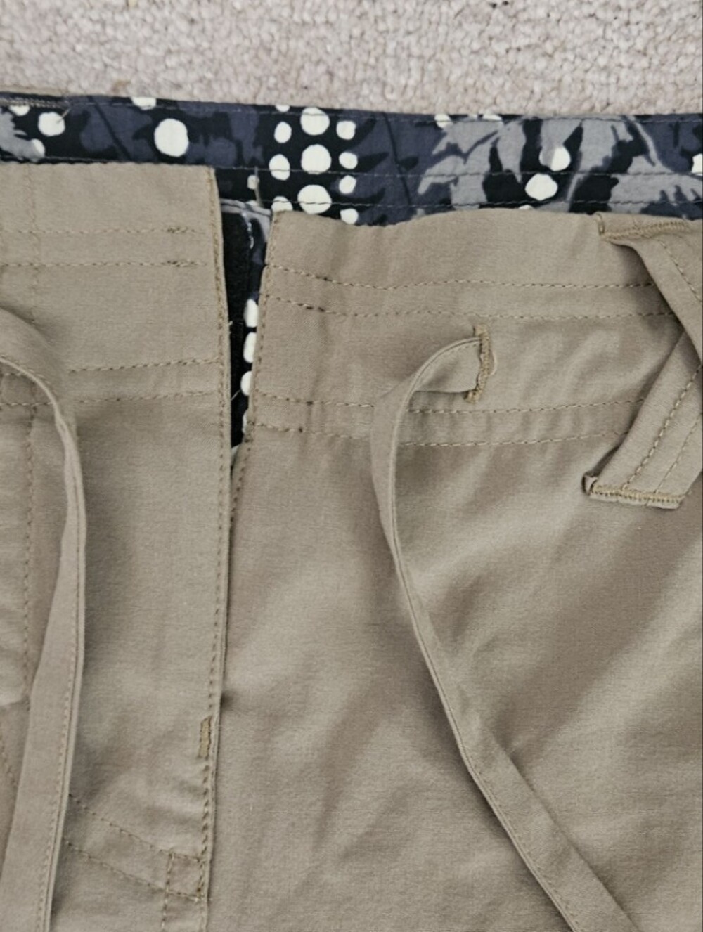 Exofficio Khaki Cargo Pants Size 14 - Picture 6 of 8